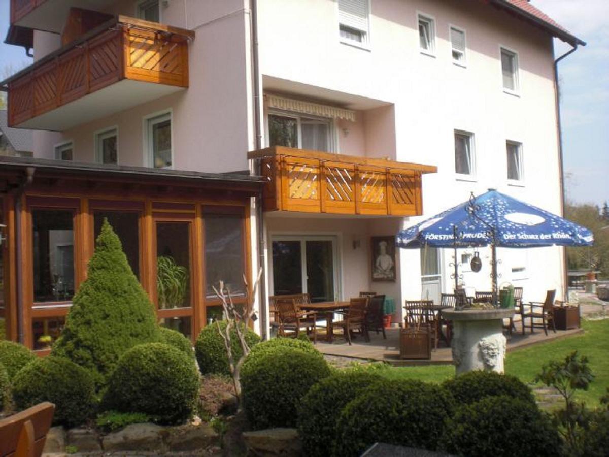 Pension Haus Am Heubach 바트 슈타펠슈타인 외부 사진
